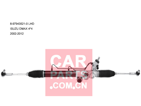 8-97943521-0 STEERING RACK LHD ISUZU DMAX